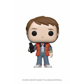 Zurück in die Zukunft POP! Vinyl Figur Marty in Puffy Vest 9 cm