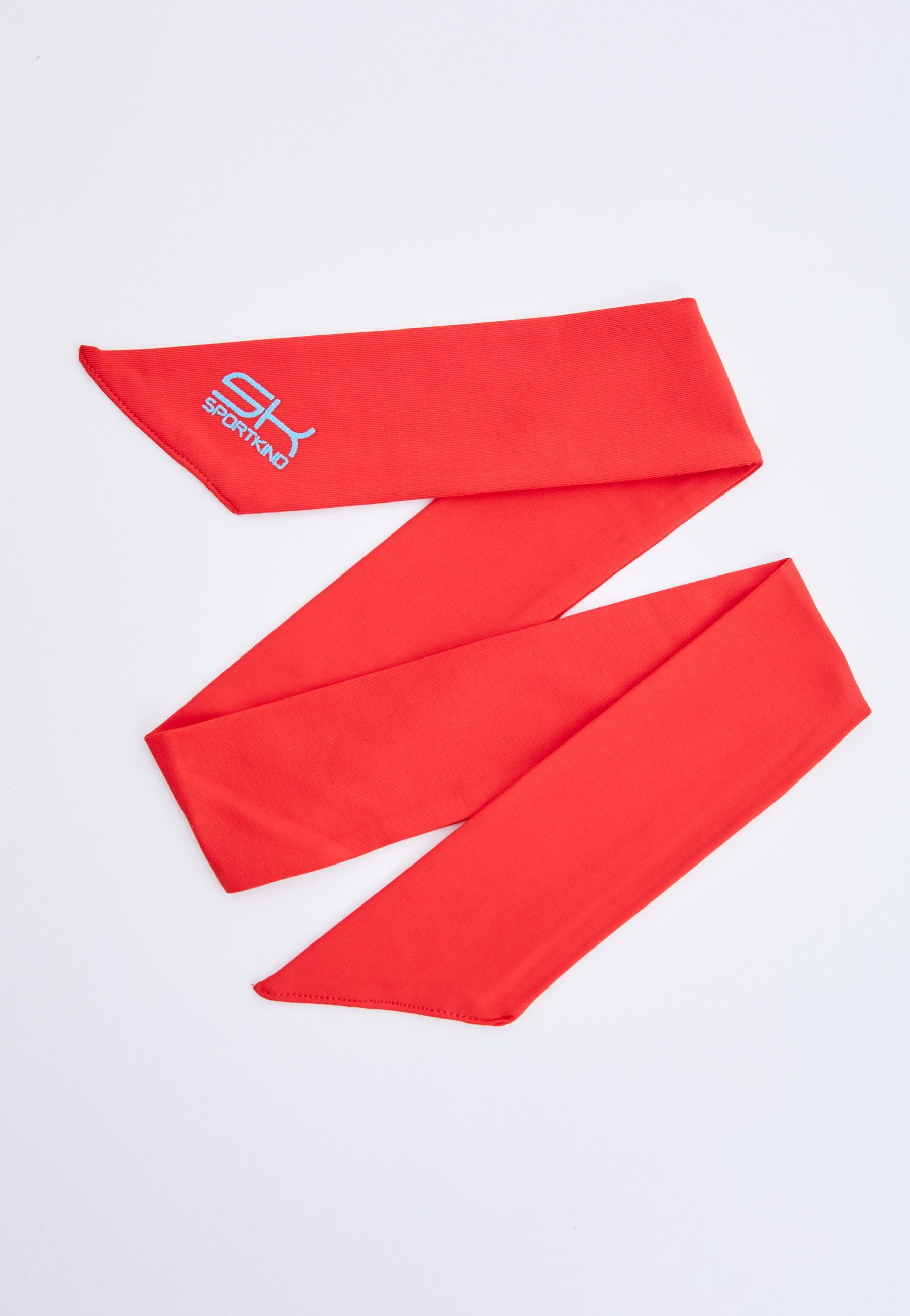 SPORTKIND Schweißband Tennis Stirnband Schweißband, unisex Kinder & Erwachsene, rot