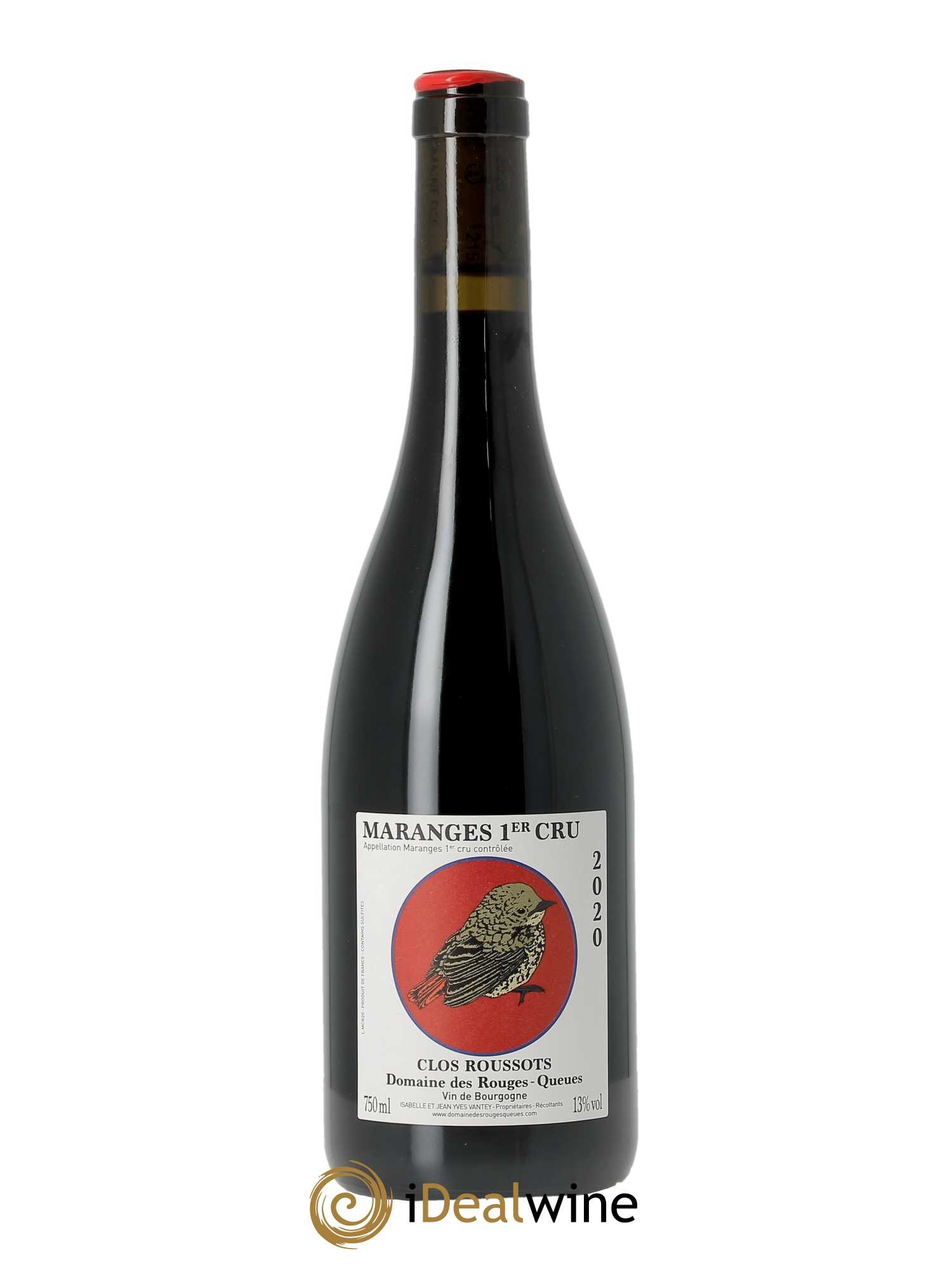 Maranges 1er Cru Les Clos Roussots Rouges Queues (domaine des)  2020 - Lot de 1 Bouteille