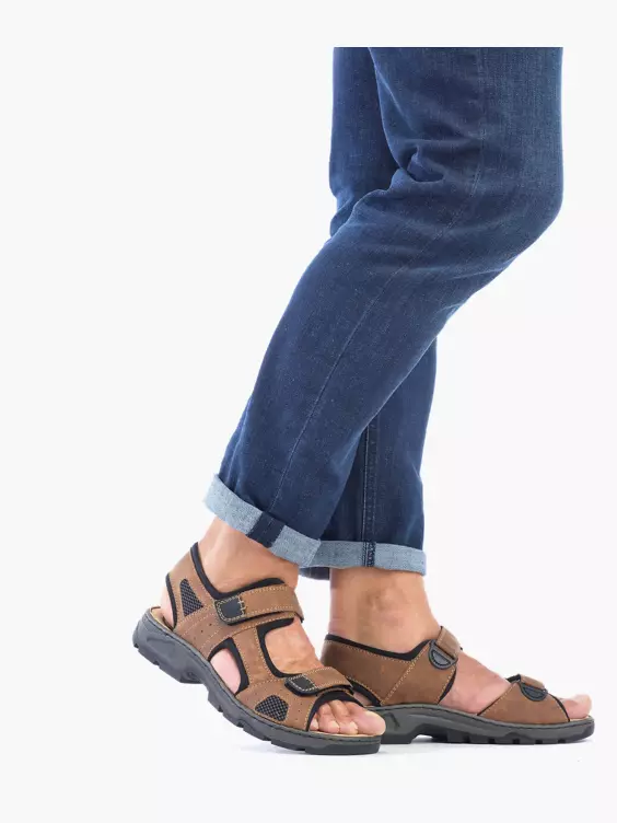 Rieker Herren Trekkingsandalen