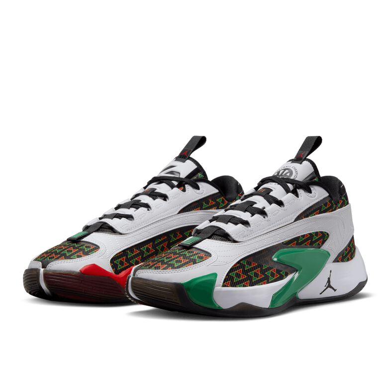NIKE Air Jordan Luka 2 Quai 54 WHITE/BLACK-UNIVERSITY RED-AMARILLO