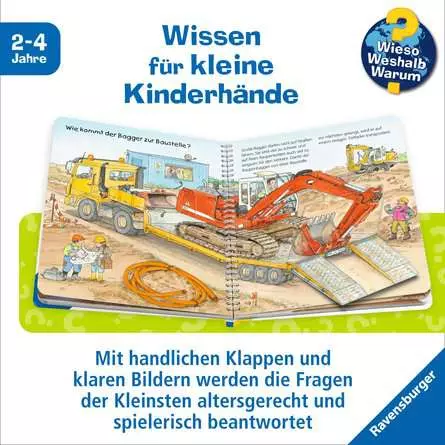 Ravensburger Wieso? Weshalb? Warum? junior, Band 38: Der Bagger
