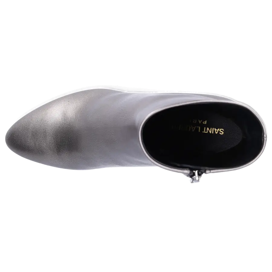 Saint Laurent - Klassische Stiefeletten BUFALINO Kalbsleder - grau