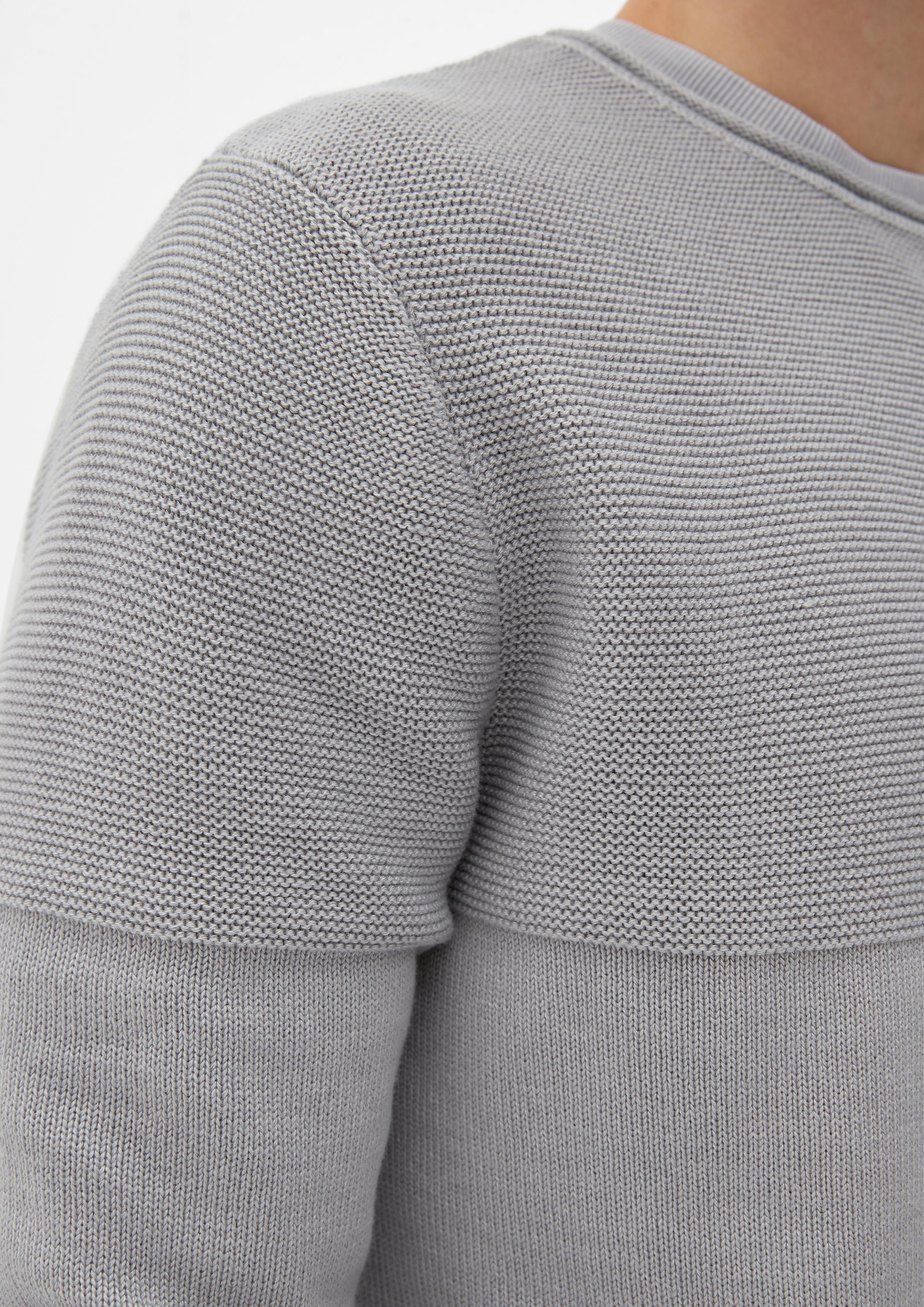 Strickpulli mit Rollsäumen  2123459-9400