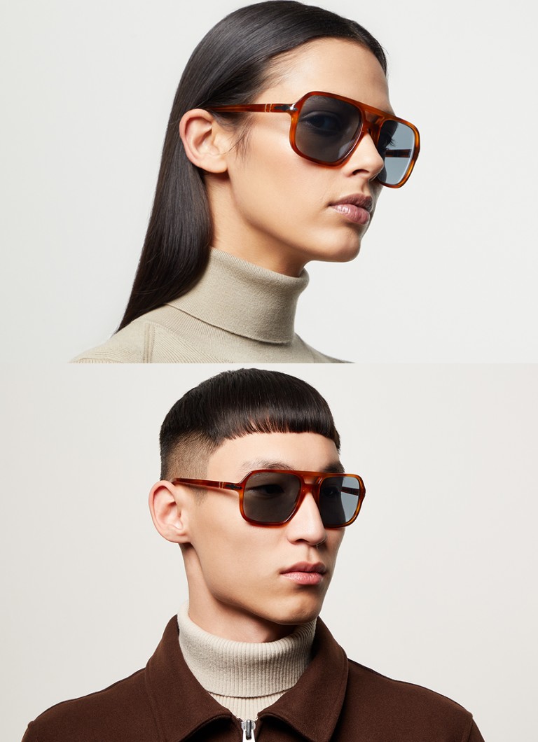 Okulary przeciwsłoneczne typu pilotki Persol PO3328S