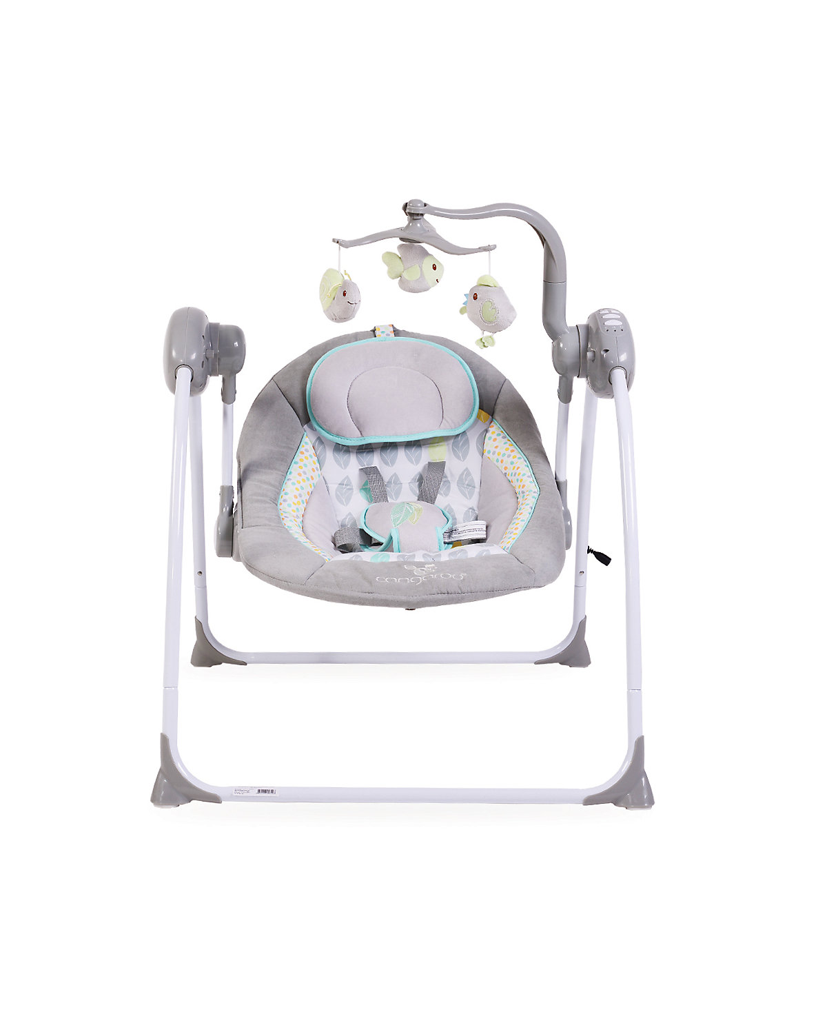 Babywippe Swing+ Musikfunktion Rückenlehne verstellbar Babywippen