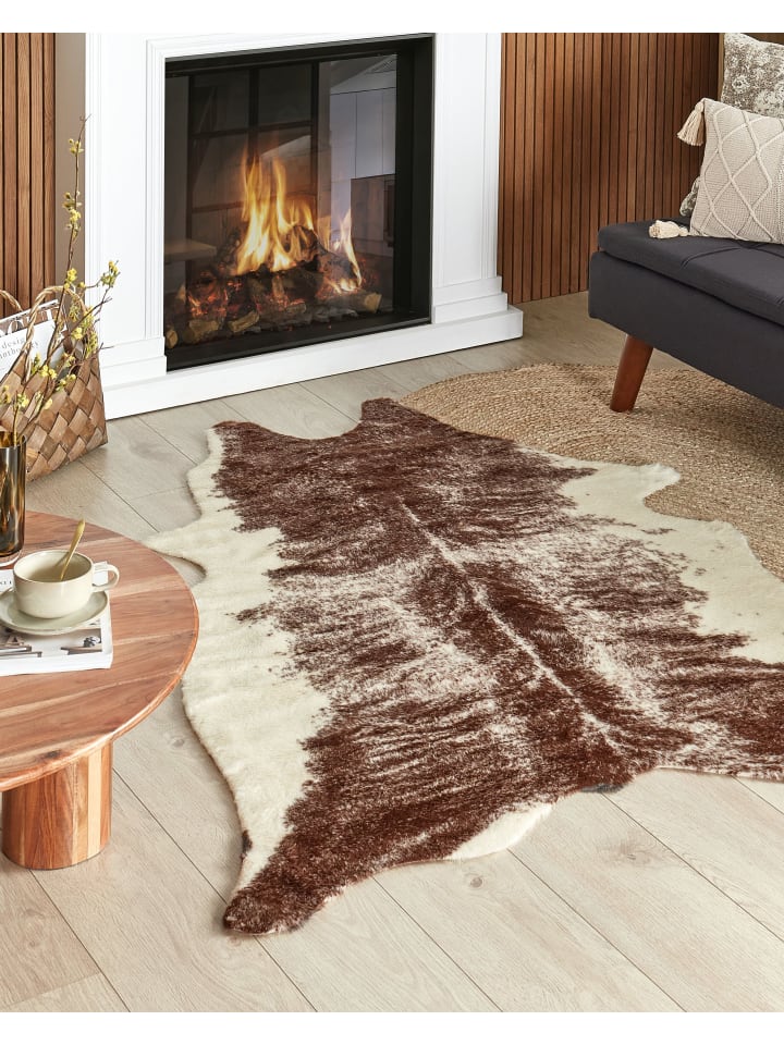 Beliani Schaffell ZEIL in Braun/Beige - (W) 130 x (L) 170 cm günstig kaufen onesize