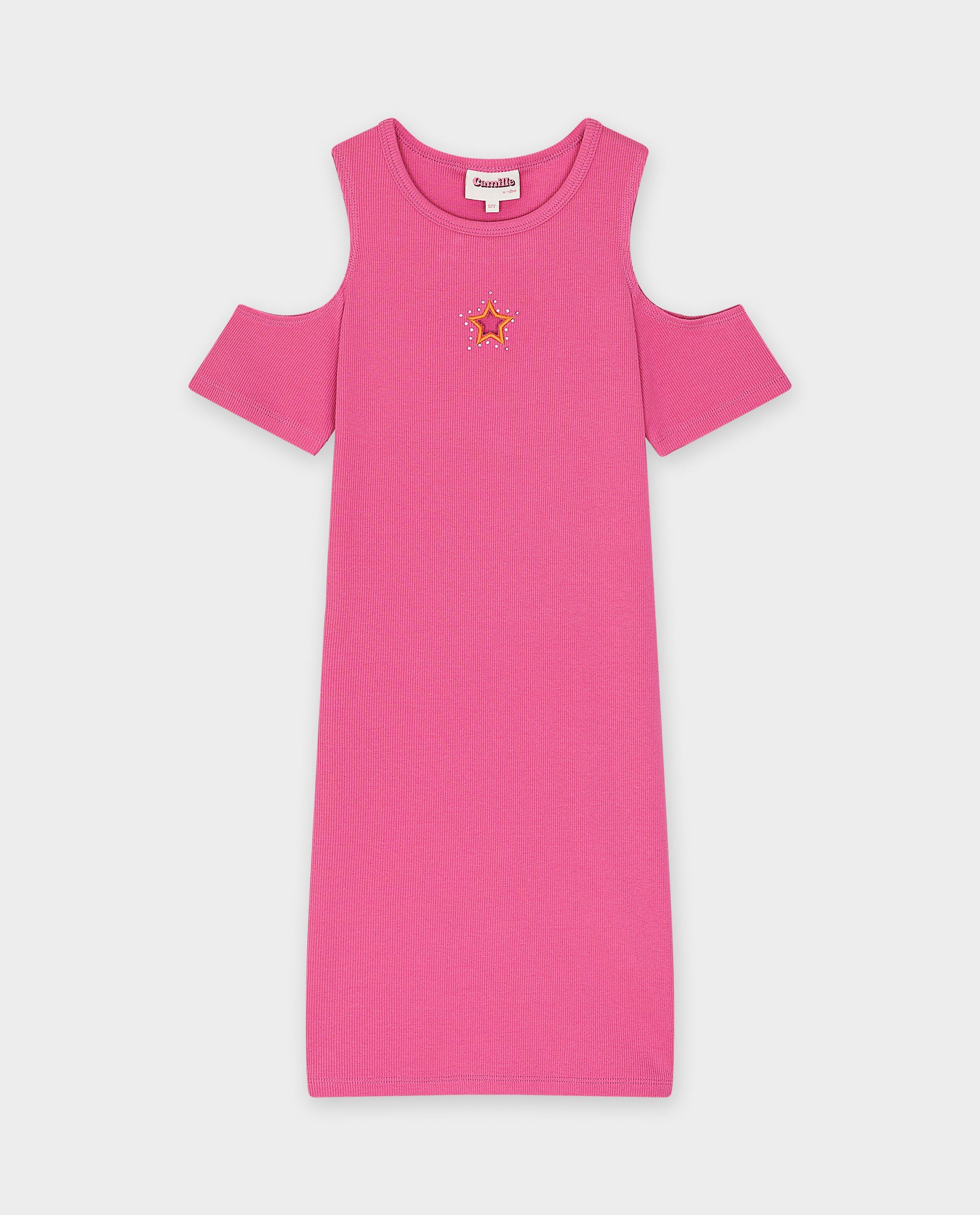 Rochie CAMILLE cu decupaje, 6-14 ani roz