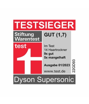 dyson Supersonic™ Schwarz / Nickel Haartrockner-1 Stk