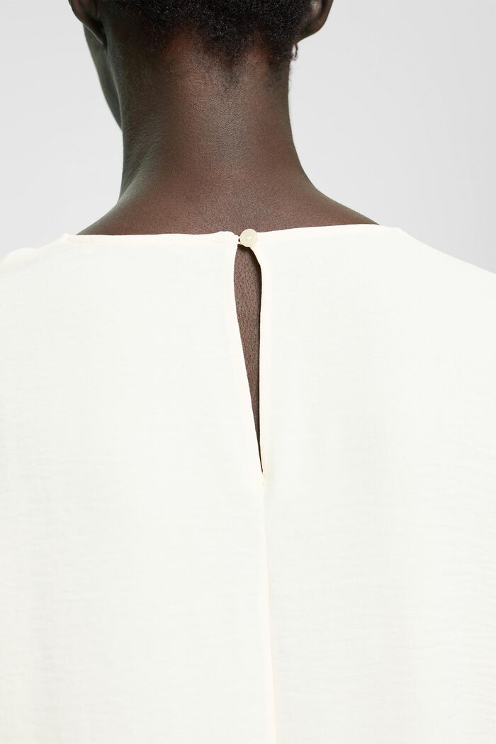 Bluse mit Cut-out-Detail