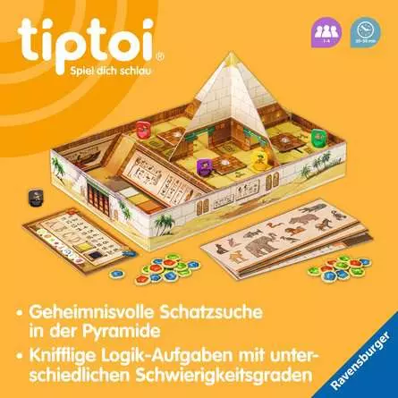 tiptoi® Das Geheimnis der Logik-Pyramide - Lernspiel ab 6 Jahren