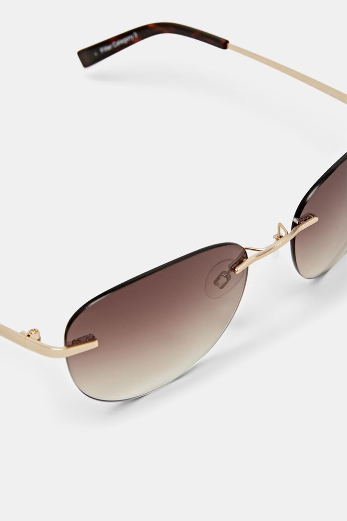 Sonnenbrille mit randloser Fassung