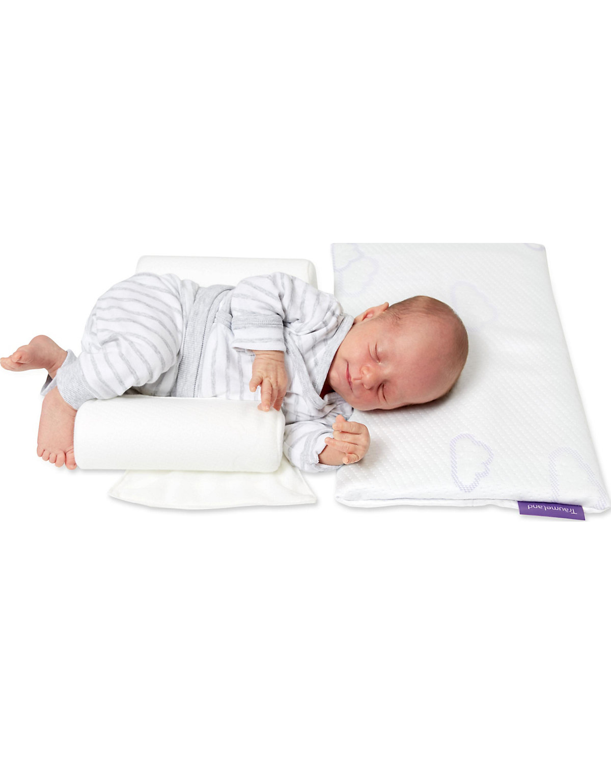 Babykopfkissen Care WOLKE  25 x 40 x 3 cm