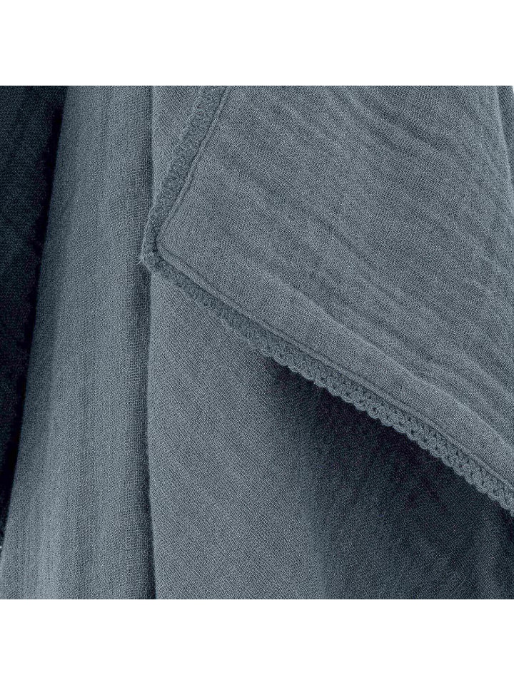 Bloomingville mini Wickeltuch Muslin in Blau günstig kaufen onesize