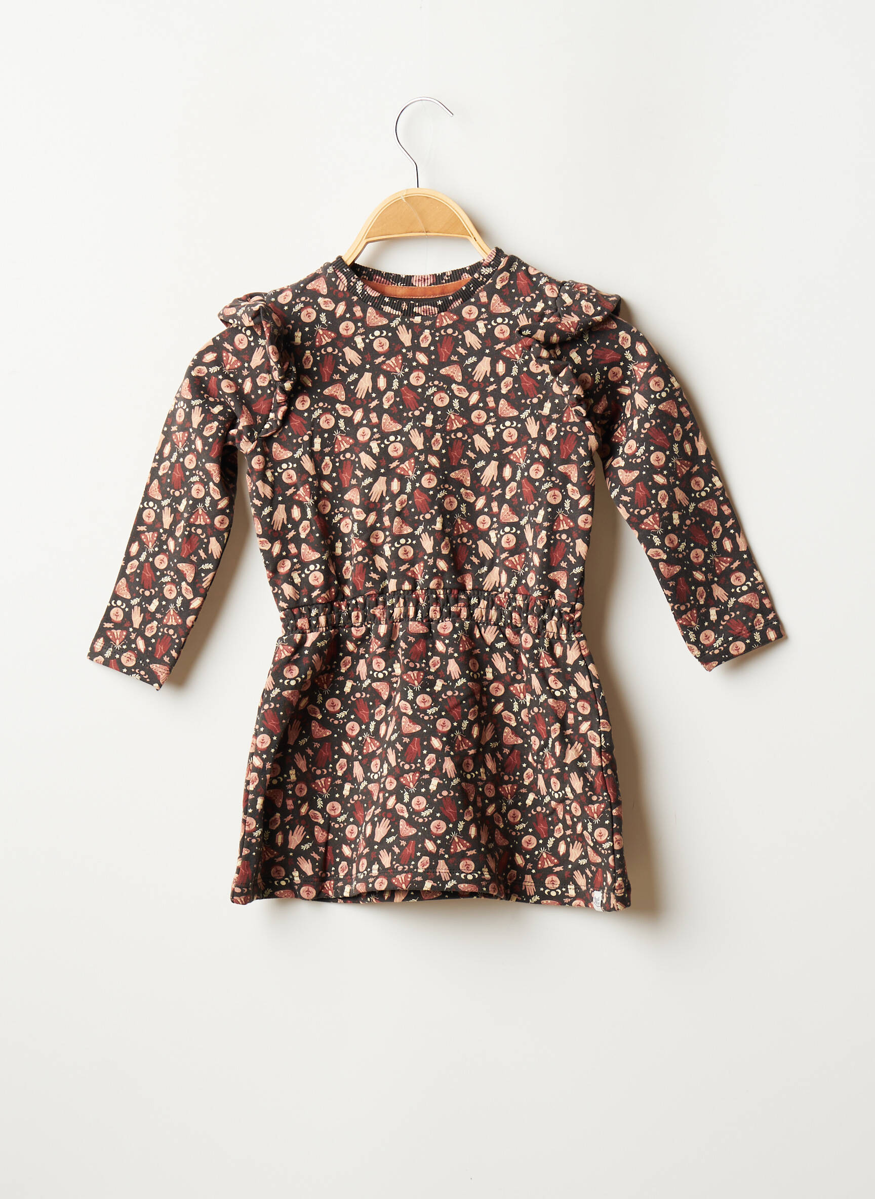 Noppies Robes Mi Longues Fille couleur gris