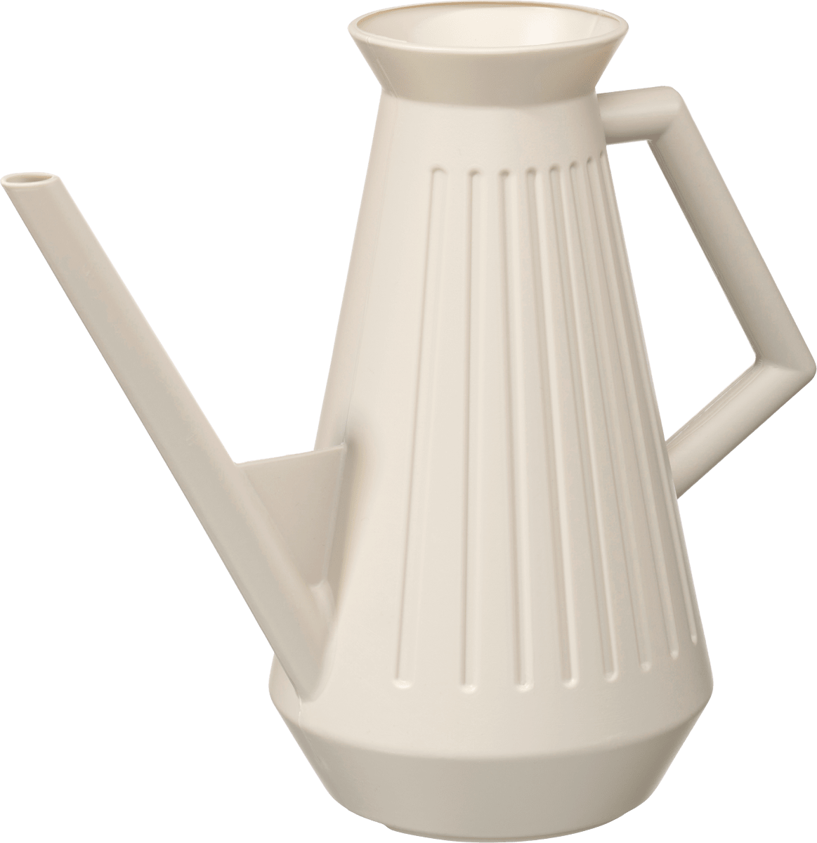 Gießkanne aus Kunststoff, beige (Volumen: 1,8 l), 1 St