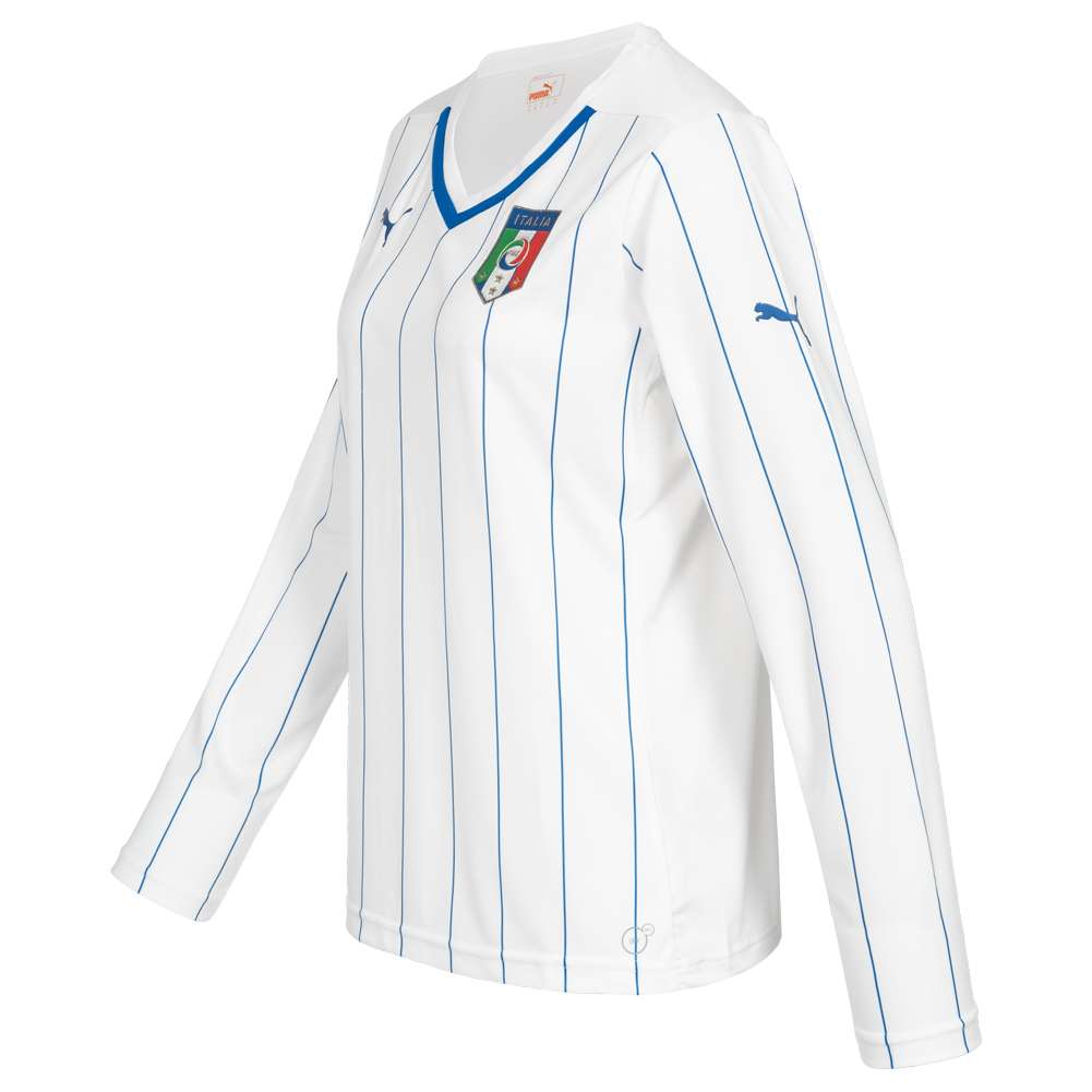 Italien FIGC PUMA Damen Langarm Auswärts Trikot 744247-02