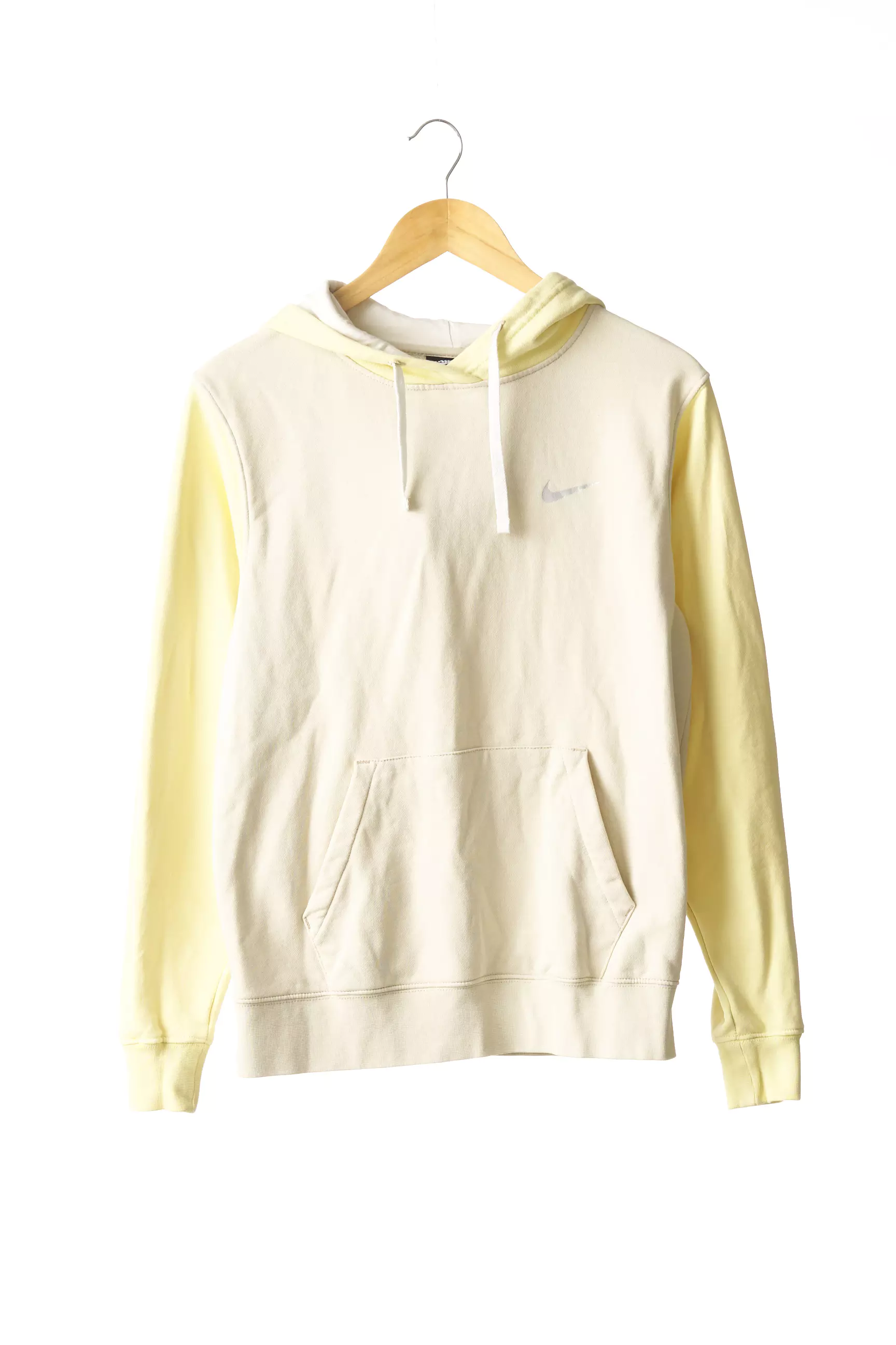Nike Sweat Capuche Femme couleur jaune