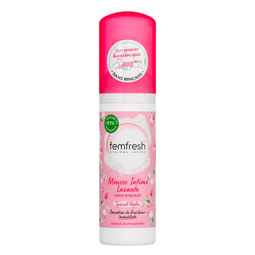 femfresh Mousse intime sans rinçage Règles Mousse intime sans rinçage