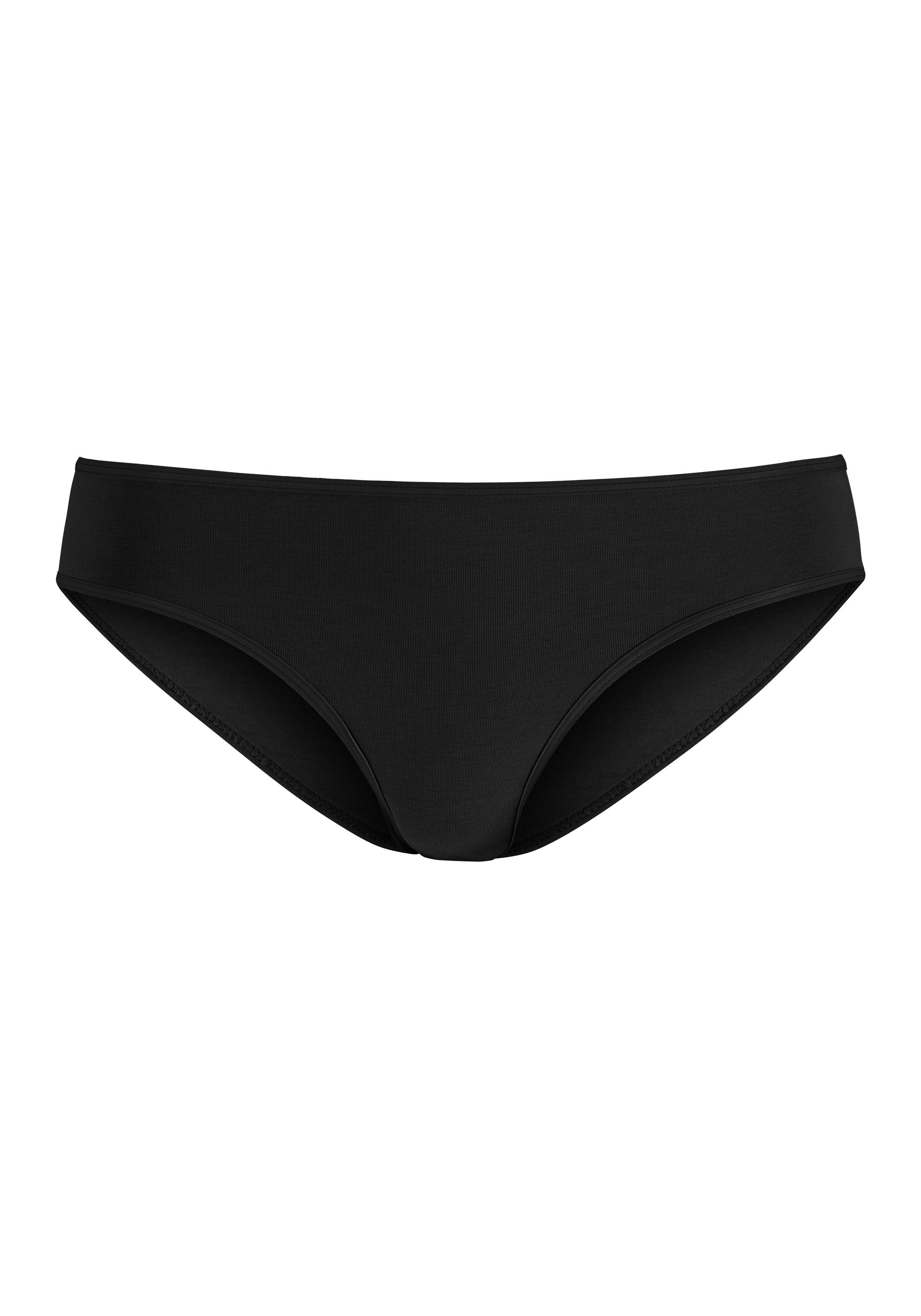 LASCANA Jazz-Pants Slips (Packung, 4-St) aus elastischer Baumwolle