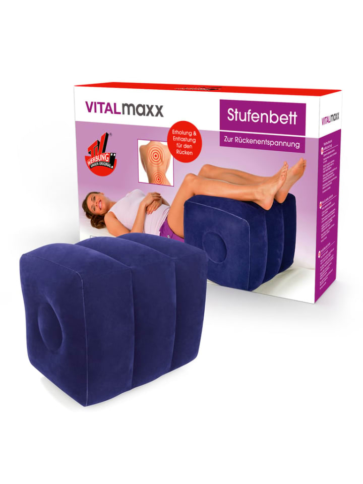 VITALmaxx Stufenbett in Blau Rückenschmerzen günstig kaufen onesize
