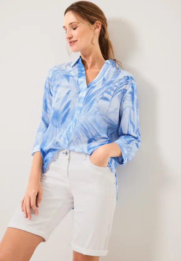 CECIL Printbluse in Light Cotton