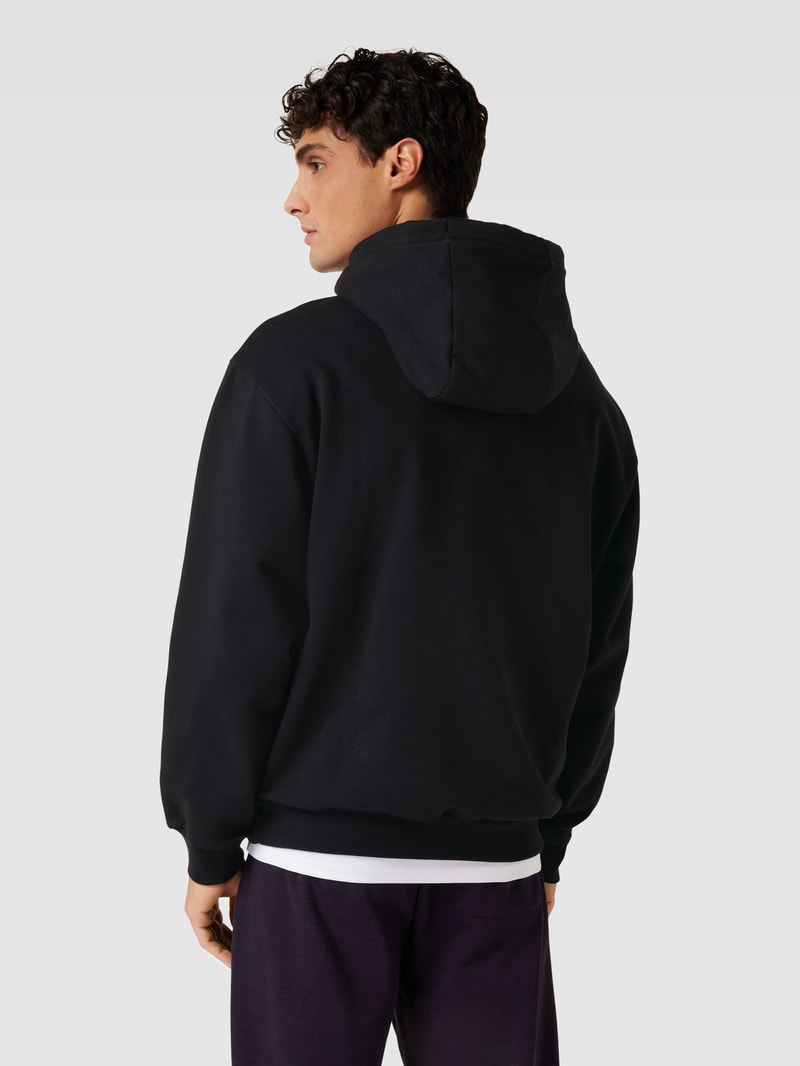 Hoodie mit Foto-Print Modell 'KHABY' in schwarz