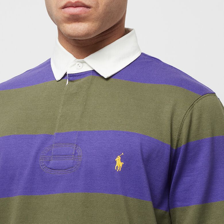 Polo Ralph Lauren Long Sleeve Rugby purple cactus/dark sage
