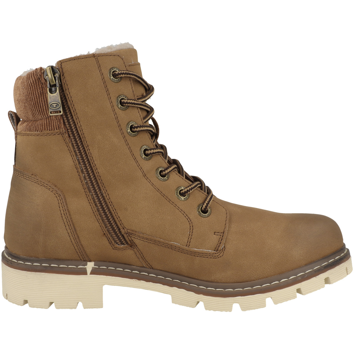 Tom Tailor 4298301 Schnürboots braun