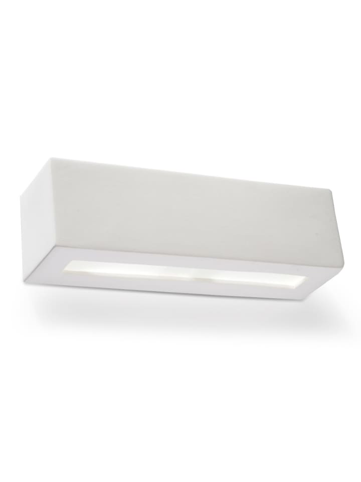 Nice Lamps Wandleuchte VEGA in Keramik weiß rechteckig moderne lampe E27 LED NICE LAMPS günstig kaufen onesize