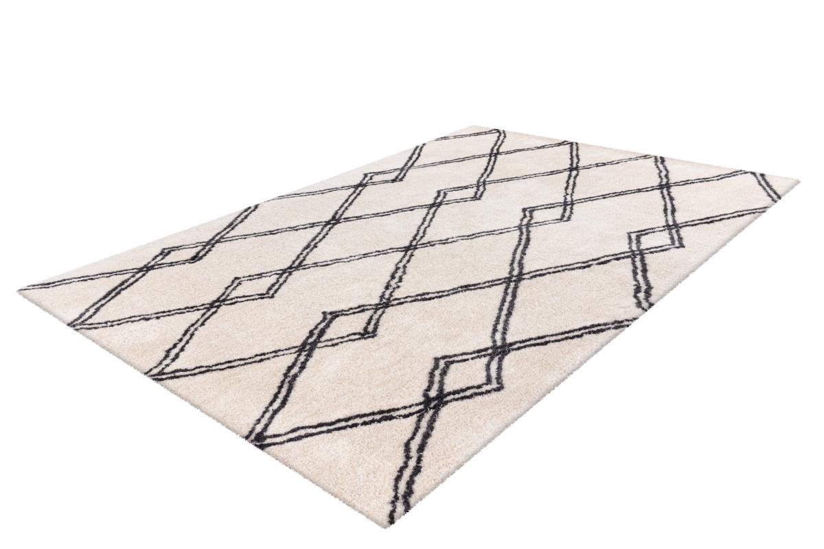megusta Retroteppich Elfenbein 160cm x 230cm