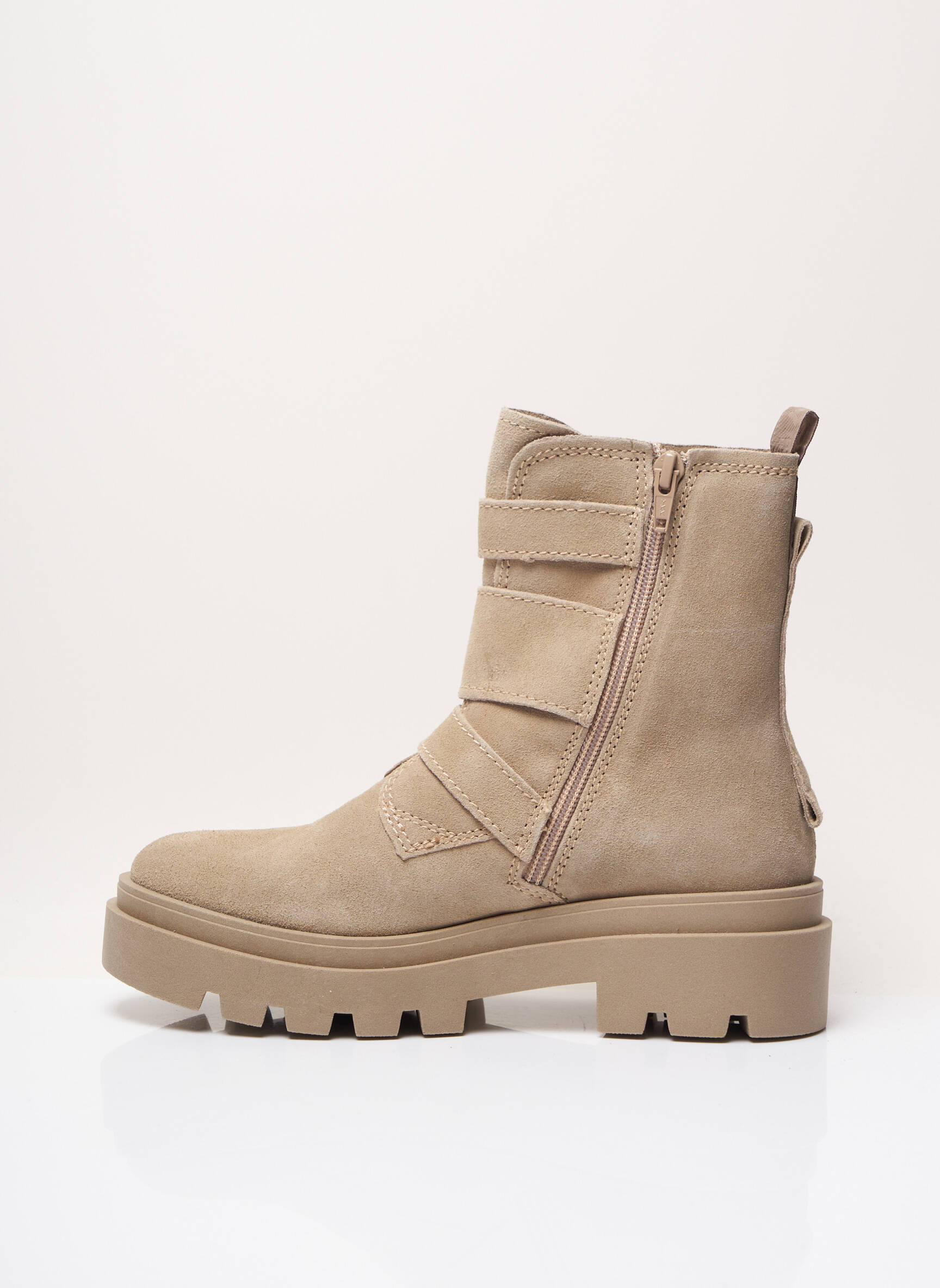 Fly London Bottines Femme couleur beige