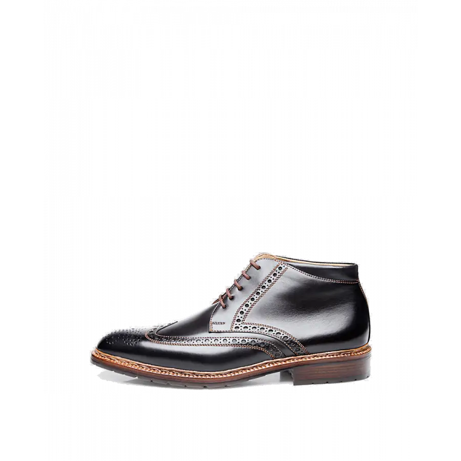 Heinrich Dinkelacker - Stiefeletten LUZERN FULL-BROGUE SC Kalbsleder - schwarz
