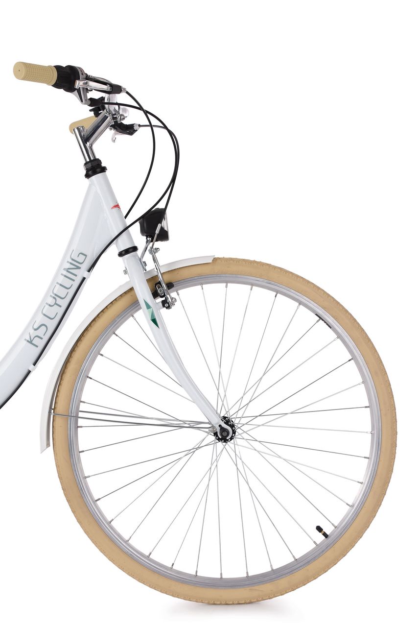 KS Cycling Damenfahrrad 26'' Toscana weiß