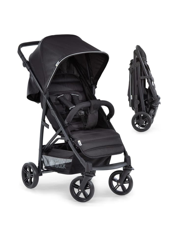 Hauck Buggy Rapid 4 - Caviar Black in schwarz günstig kaufen onesize