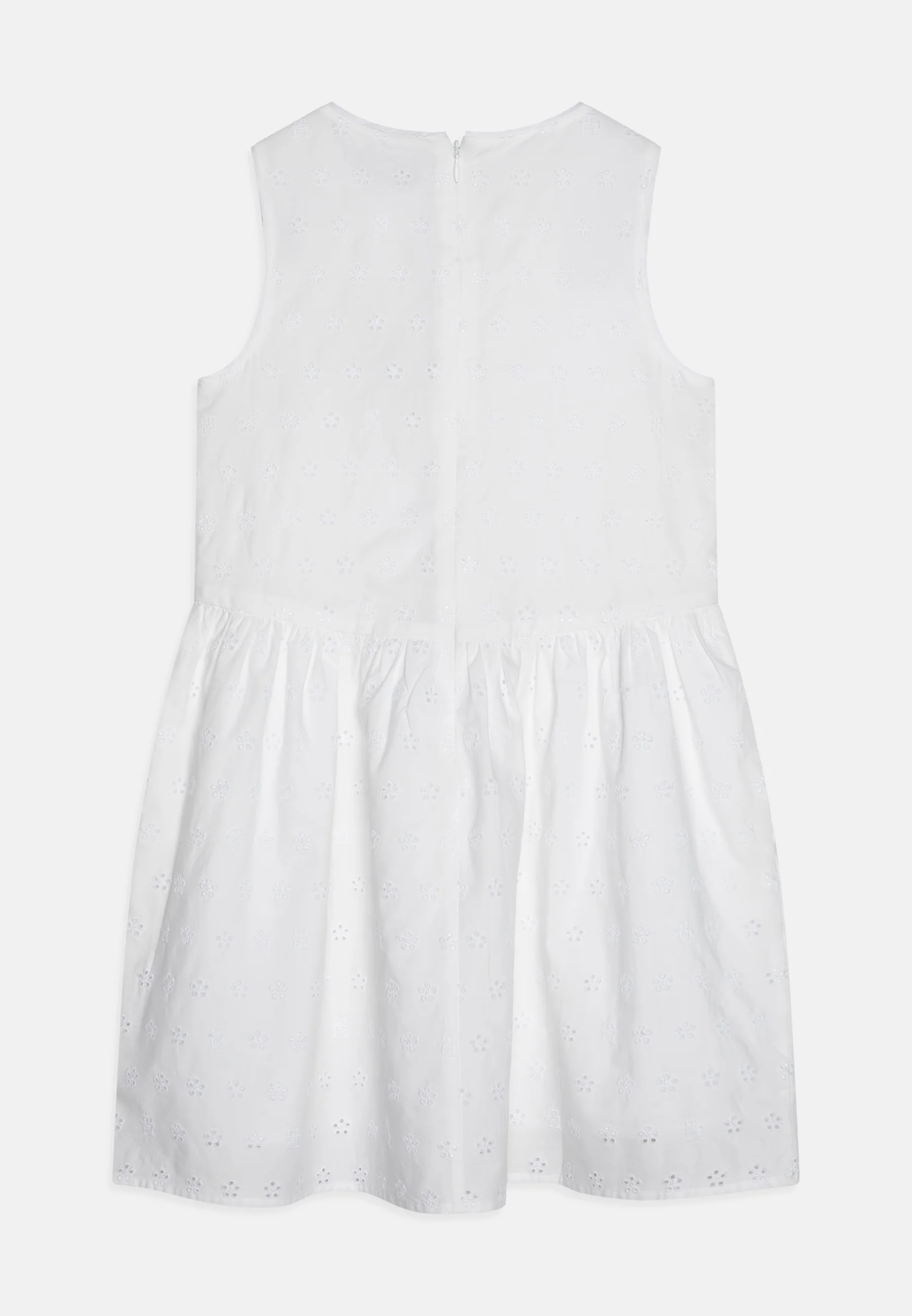 Tommy Hilfiger BRODERIE ANGLAISE MONOGRAM - Vestido veraniego
