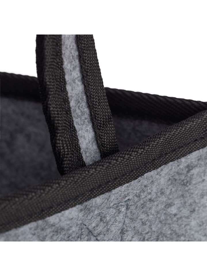 relaxdays Flaschentasche in Grau günstig kaufen onesize