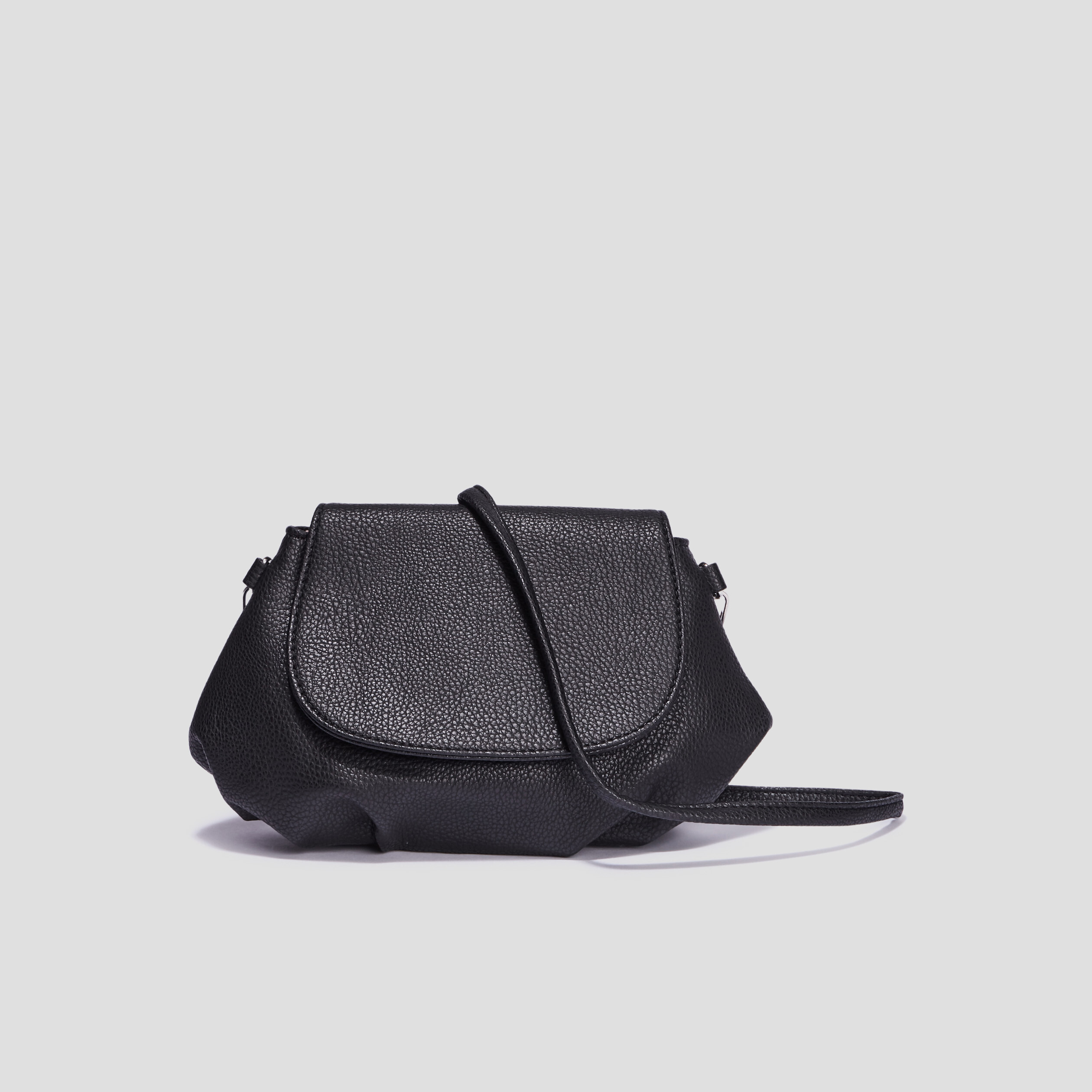 Sac besace noir femme | La Halle