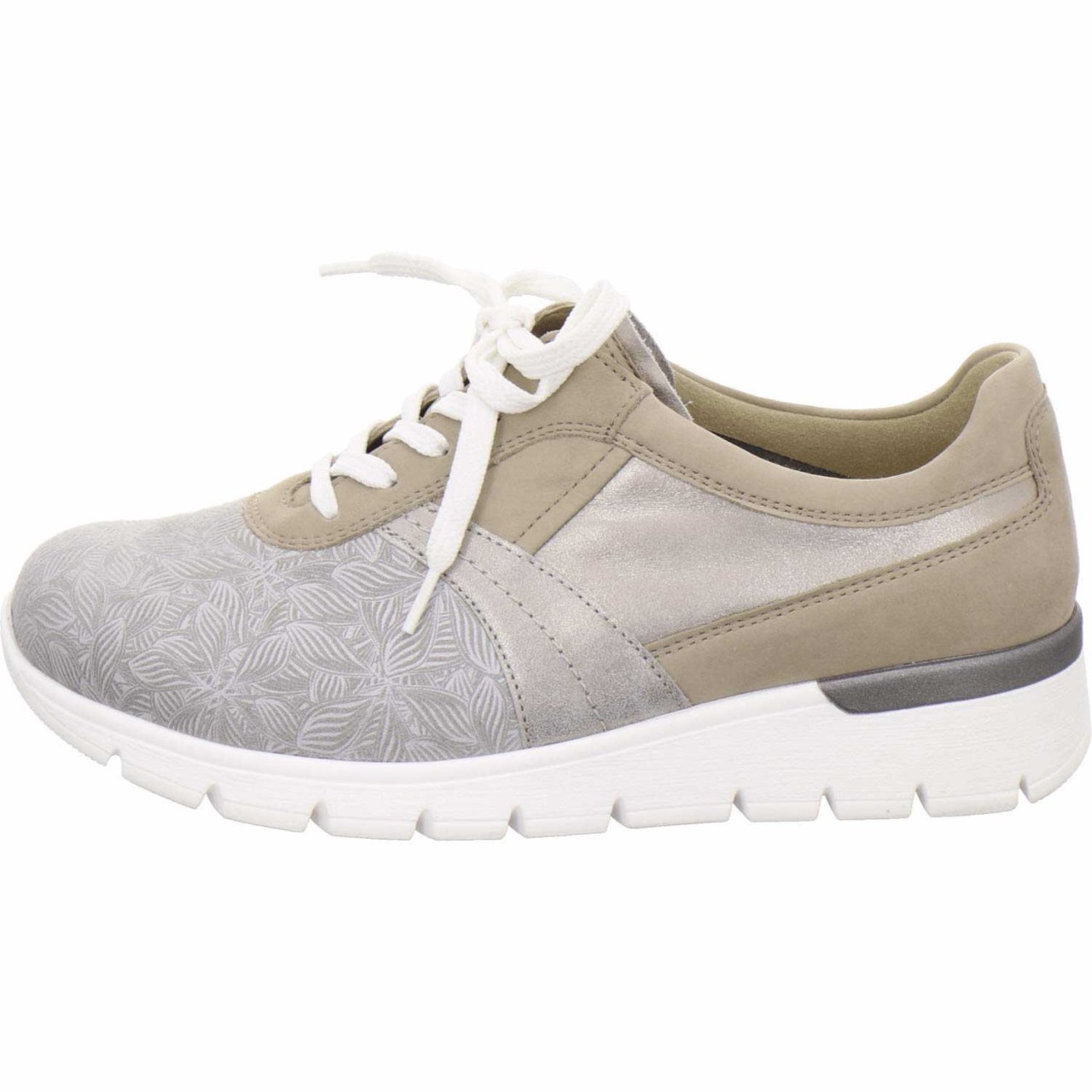 WALDLÄUFER Komfort Schnürer beige K-Ramona