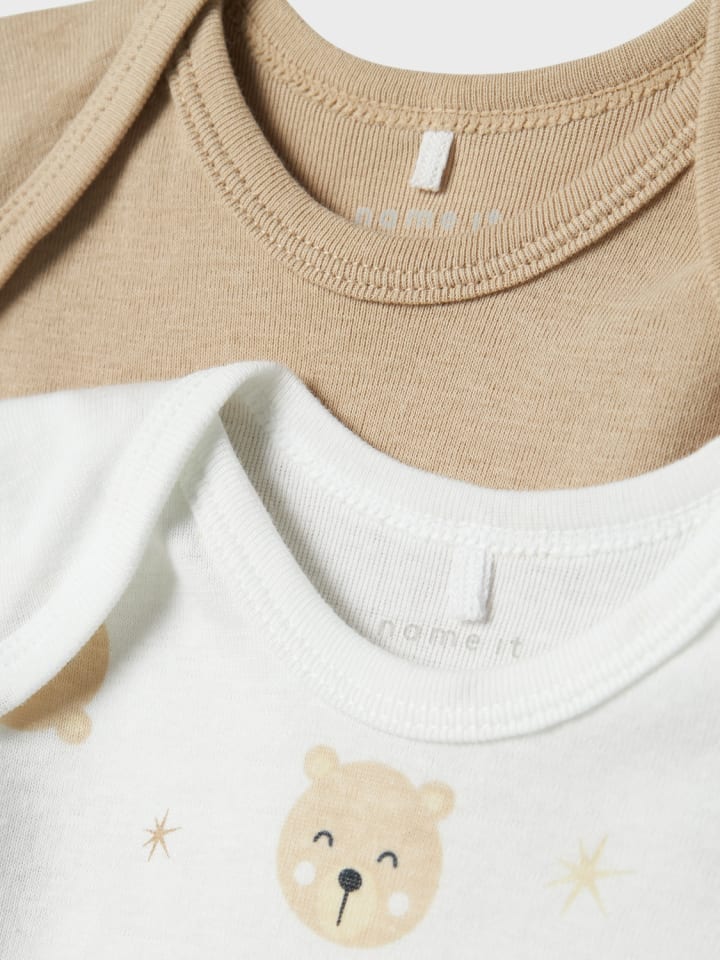 name it Body langarm 3er Pack in oxford tan günstig kaufen