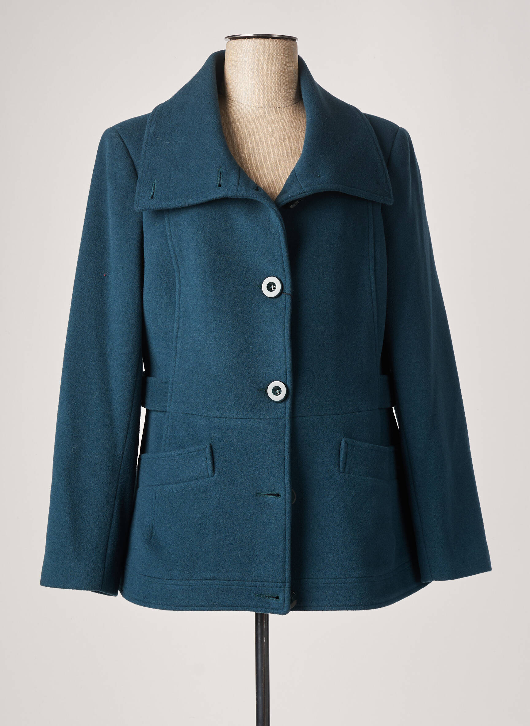 Scripta Manteaux Courts Femme couleur bleu