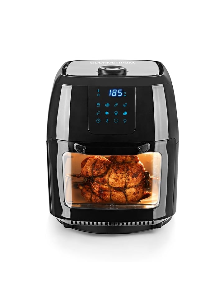 Gourmetmaxx XXL Heißluft Fritteuse Airfryer Digital Backofen fettfrei Drehgrill 9L günstig kaufen onesize