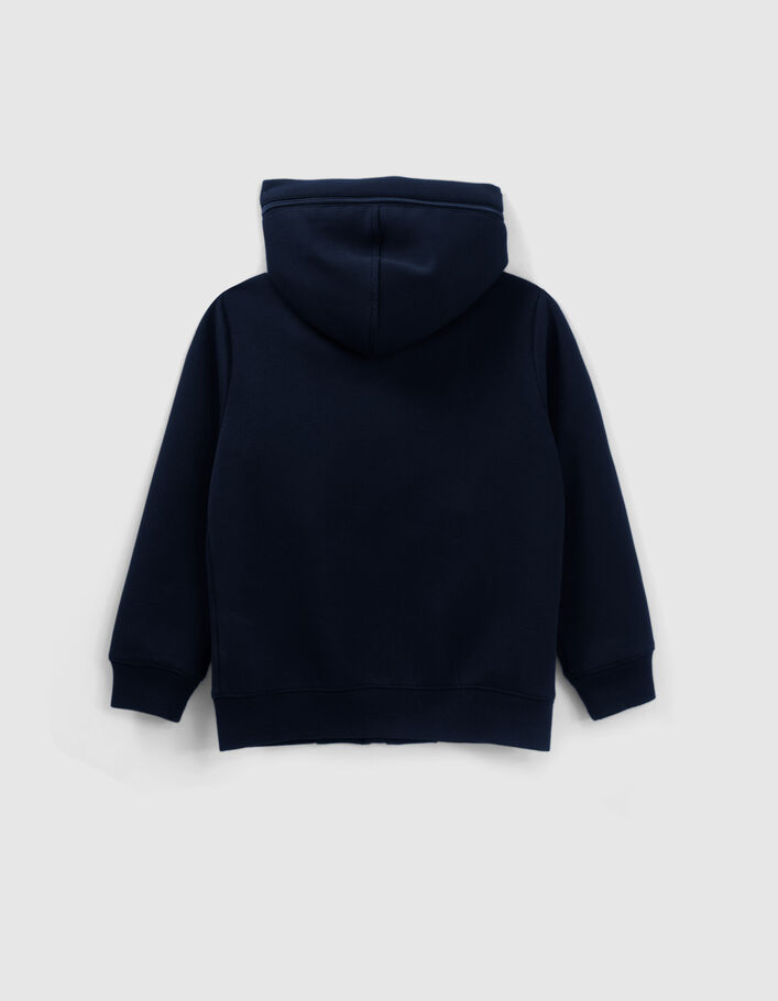 Cardigan marine zippé logo SUPERMAN garçon