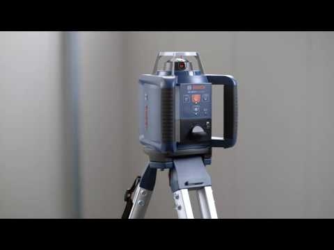 Bosch Blue 061599405U GRL300HV Rotary Laser Set + BT170 Tripod + GR240 Ruler
