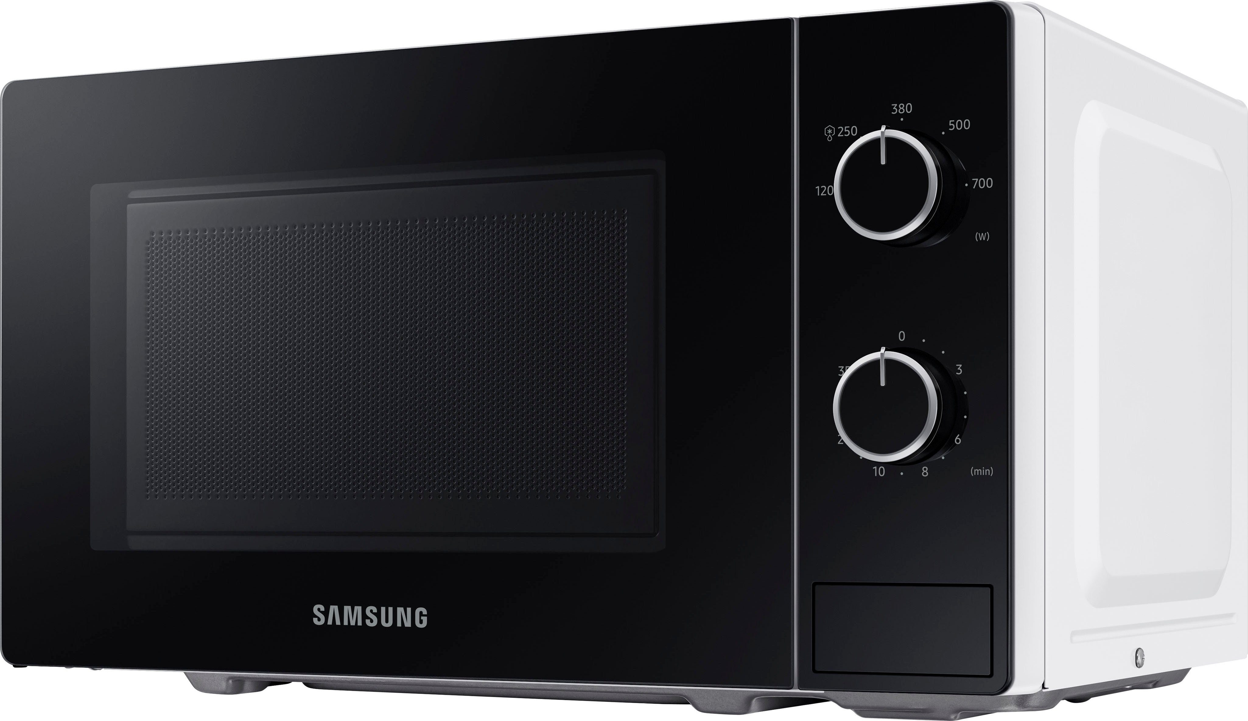 Samsung Mikrowelle MS20A3010AHEG, Mikrowelle, 20 l, Einfache Handhabung in schickem Design