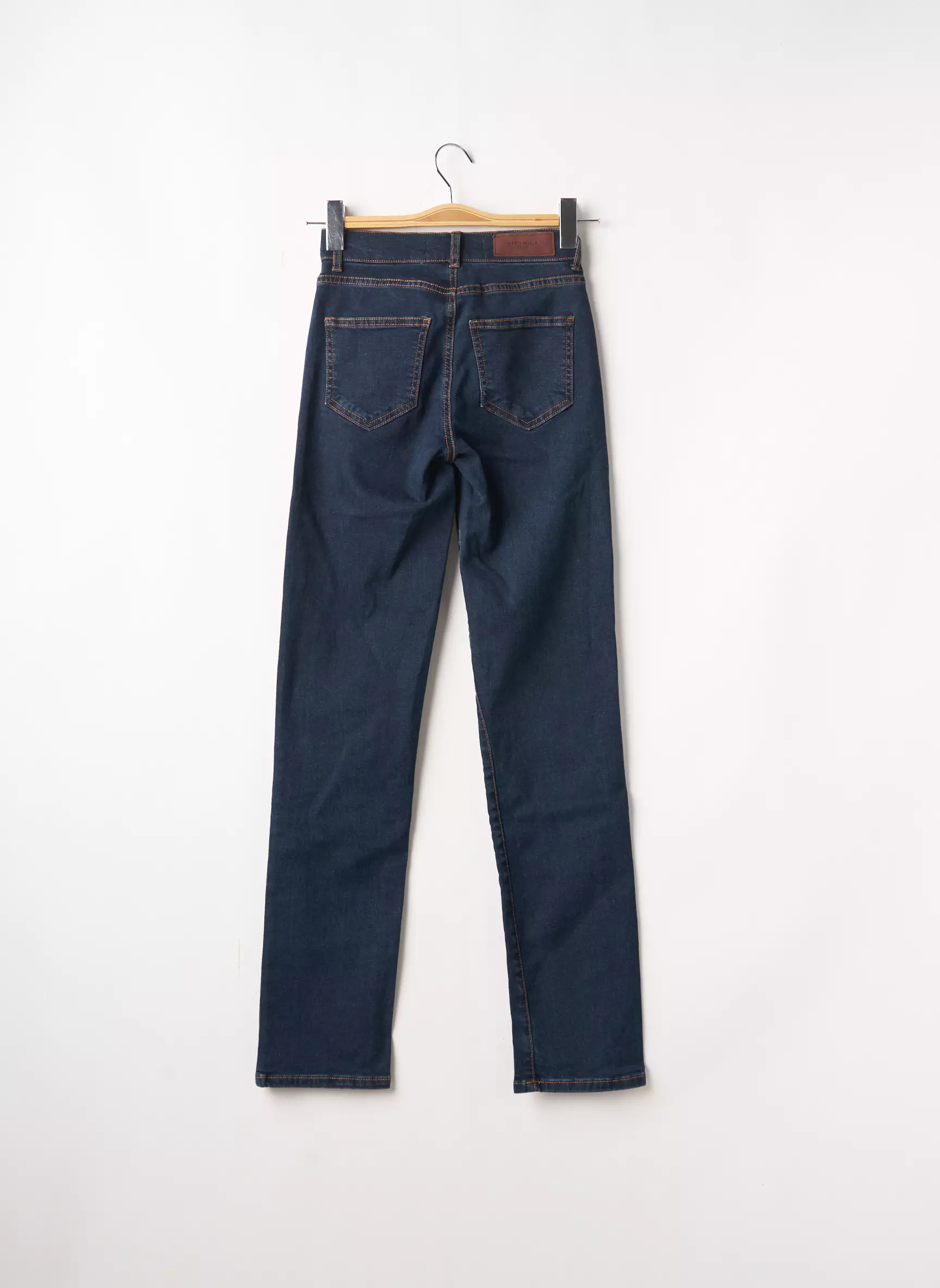 Vero Moda Jeans Coupe Droite Femme couleur bleu