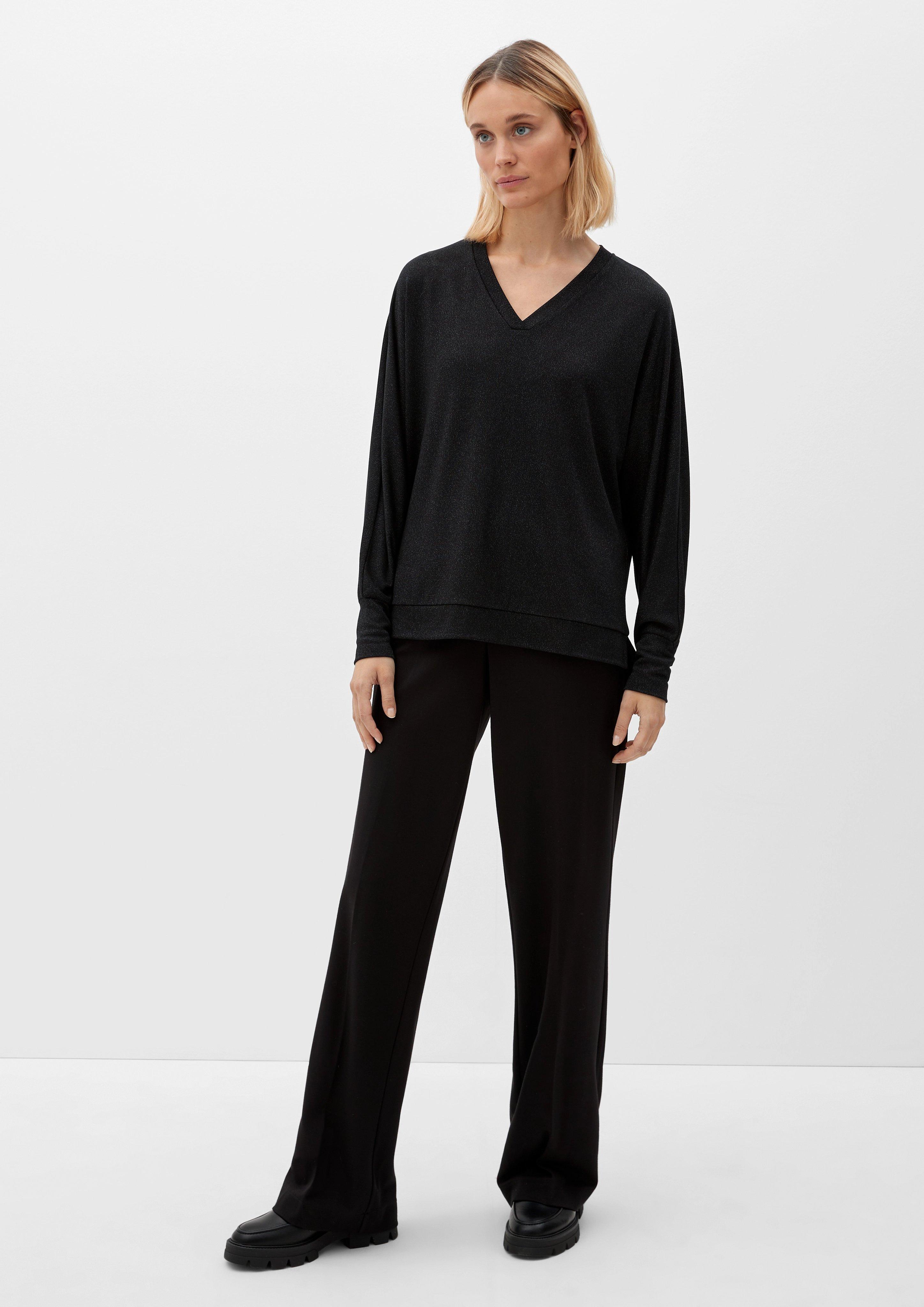 Longsleeve mit Glanzgarn  2125963-9999
