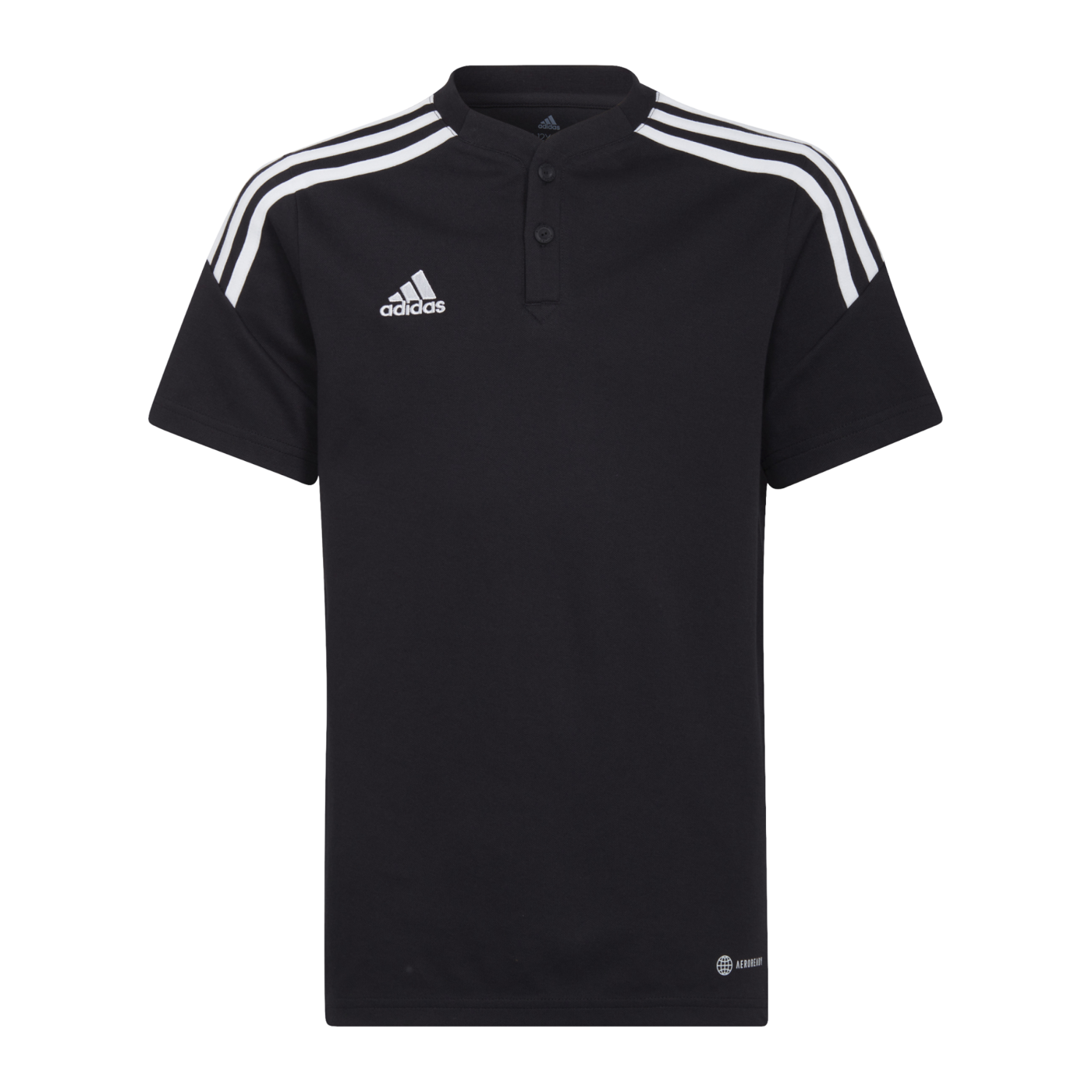 adidas Condivo 22 Poloshirt Kids Schwarz Weiss