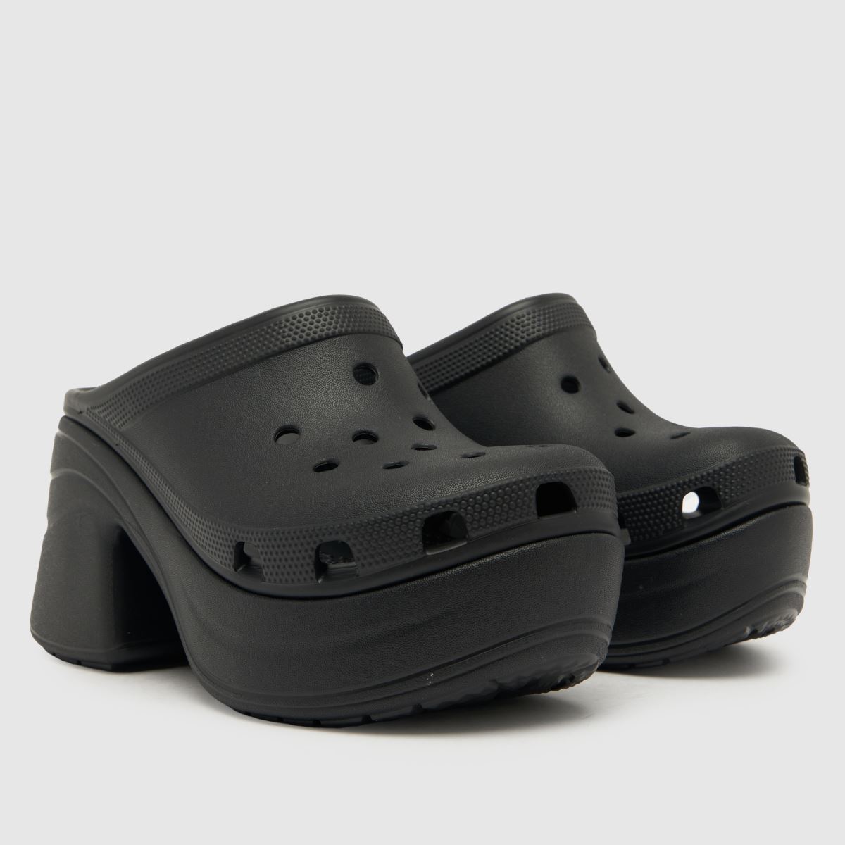 Crocs Siren sarkú klumpa szandál fekete színben