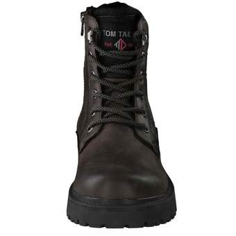 Tom Tailor Schnür Boots in braun
